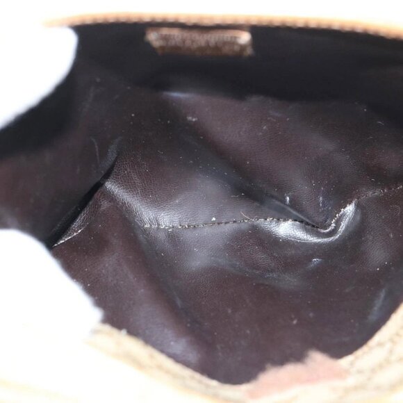 CELINE Macadam Canvas Shoulder Bag Beige Auth - Picture 14 of 16